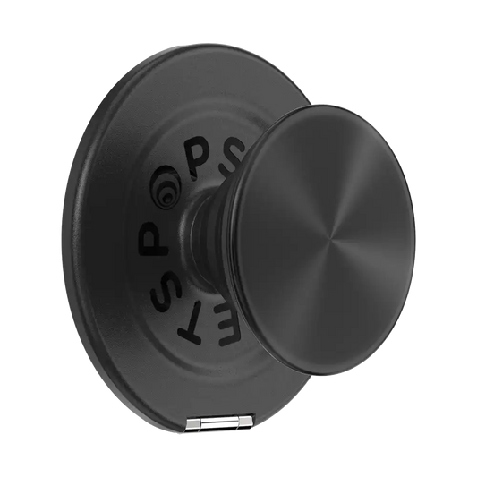 Aluminum Radial Black — MagSafe Kick-Out Grip & Stand