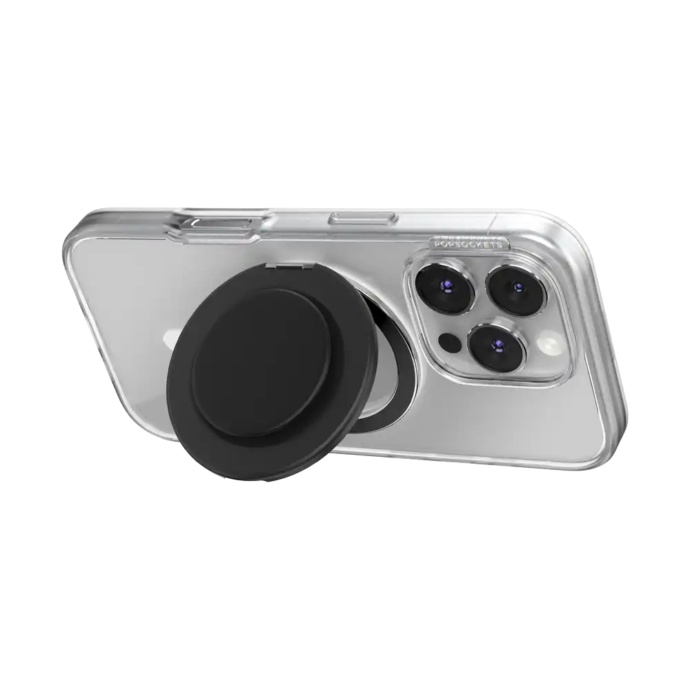 Black — MagSafe Kick-Out Grip & Stand