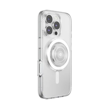 Clear — MagSafe Kick-Out Grip & Stand