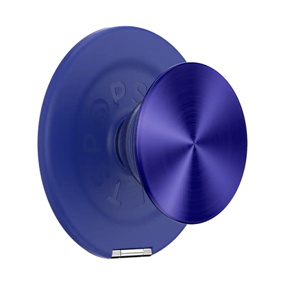 Aluminum Radial French Navy — MagSafe Kick-Out Grip & Stand