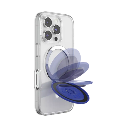 Aluminum Radial French Navy — MagSafe Kick-Out Grip & Stand