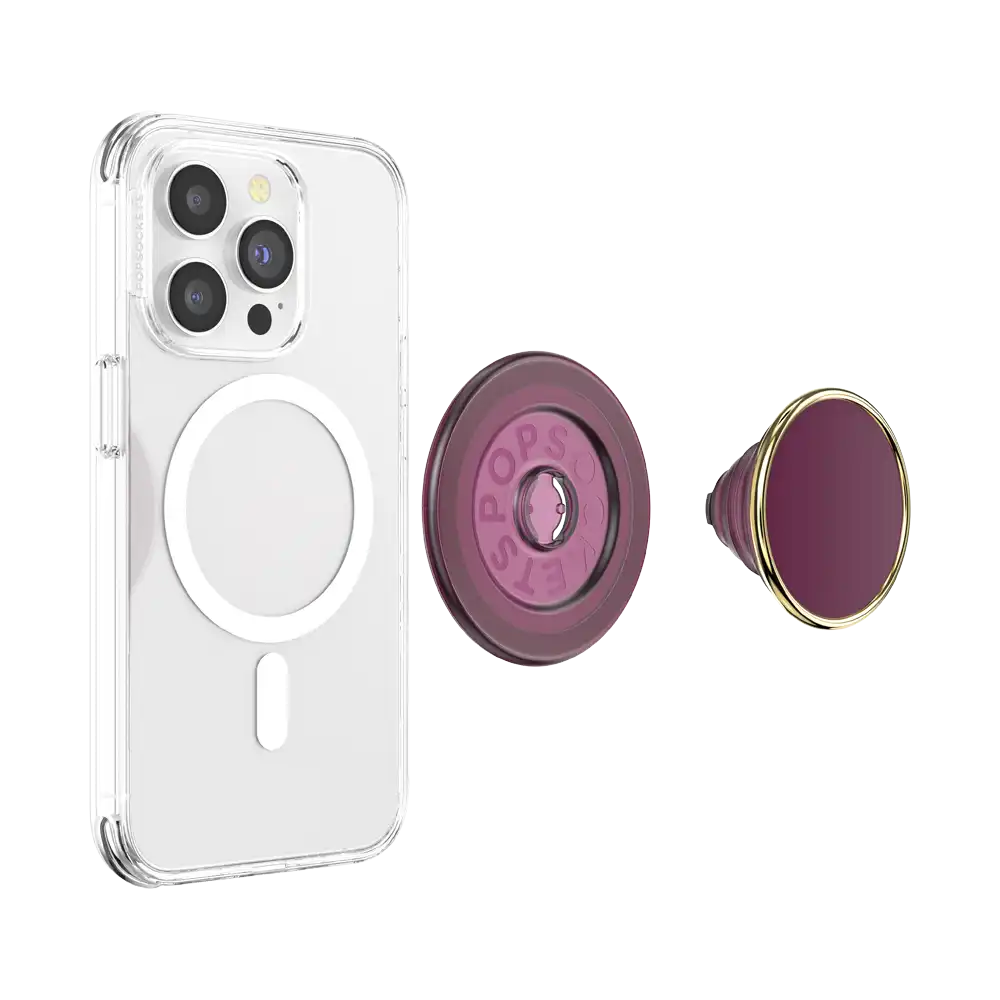 Enamel Red Wine — MagSafe PopGrip