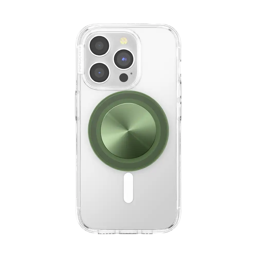 Aluminum Radial Olive — MagSafe PopGrip