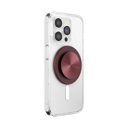 Aluminum Radial Oxblood — MagSafe PopGrip