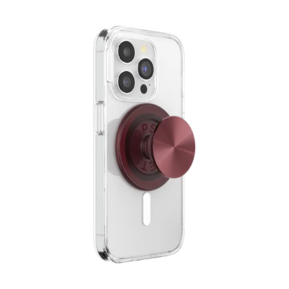 Aluminum Radial Oxblood — MagSafe PopGrip