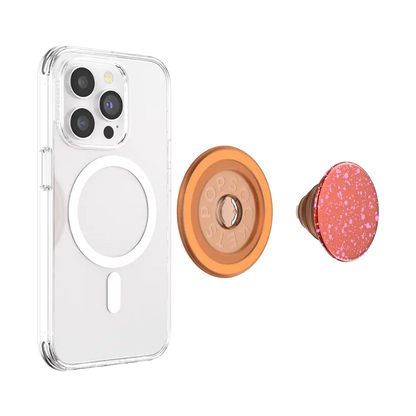 Aluminum Clay Speckle — MagSafe PopGrip