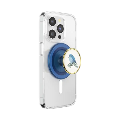 Enamel Blue Bird — MagSafe PopGrip