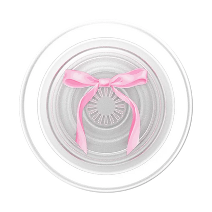 Pink Bow — MagSafe PopGrip