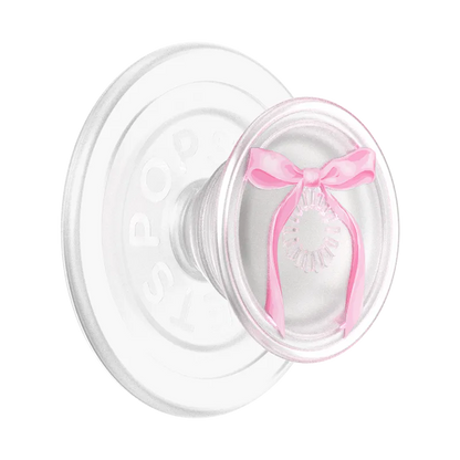 Pink Bow — MagSafe PopGrip