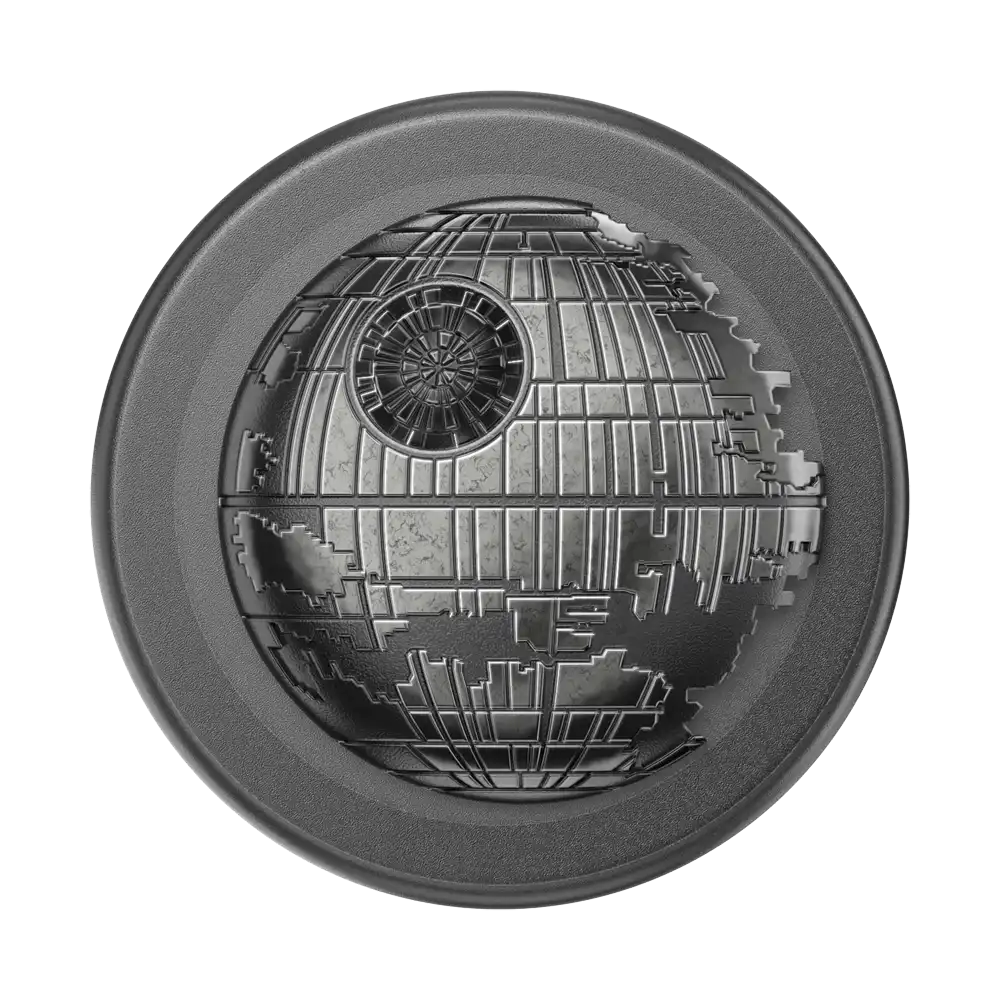 Dimensionals Enamel Death Star — MagSafe PopGrip