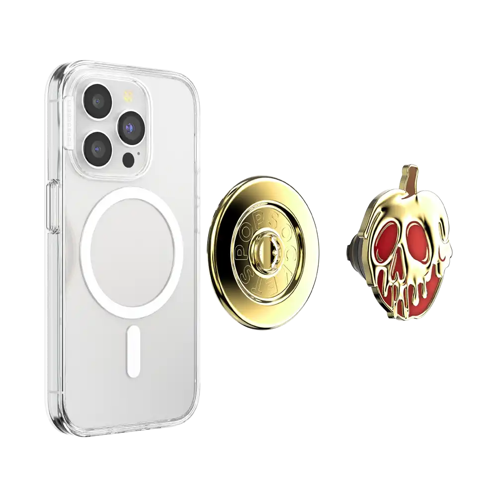Enamel Poison Apple — MagSafe PopGrip