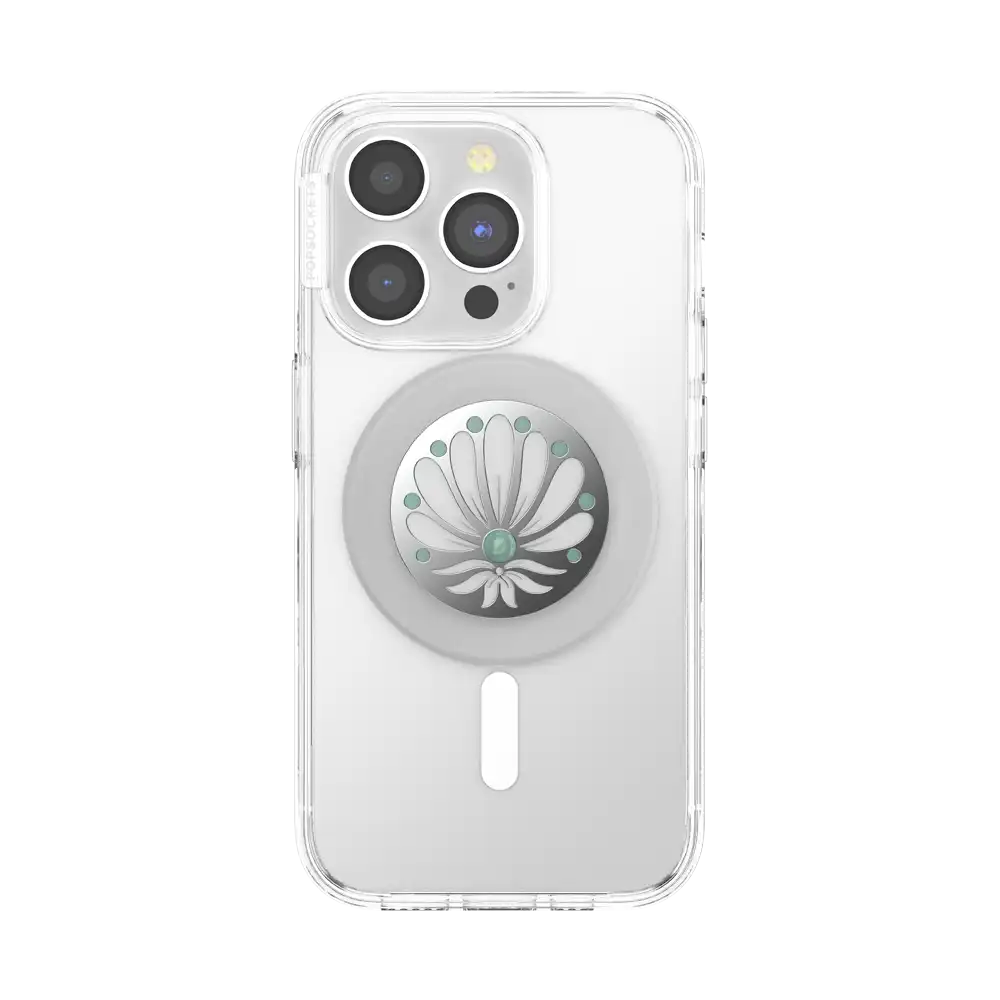 Enamel Desert Gem Bloom — MagSafe PopGrip