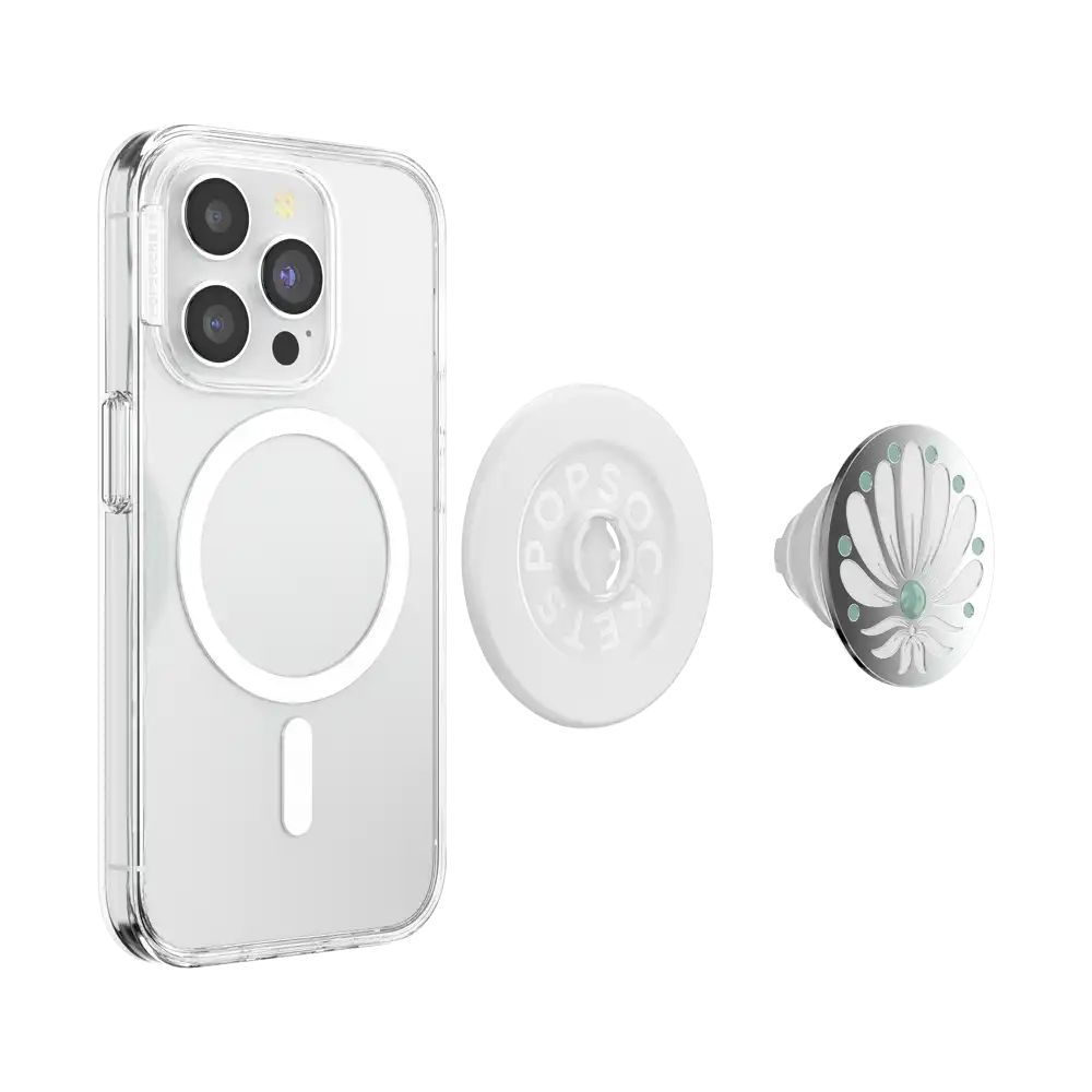 Enamel Desert Gem Bloom — MagSafe PopGrip