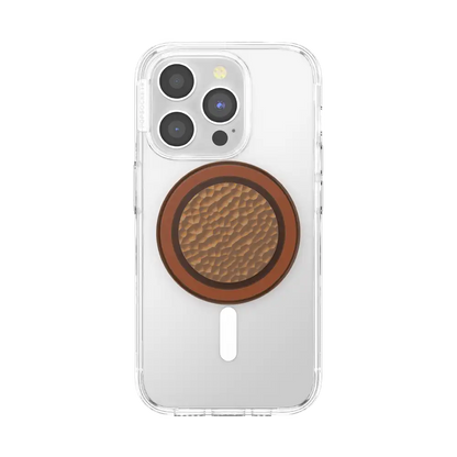 Enamel Hammered Copper Tone — MagSafe PopGrip