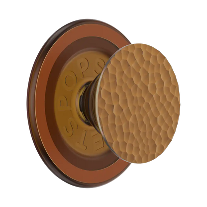 Enamel Hammered Copper Tone — MagSafe PopGrip
