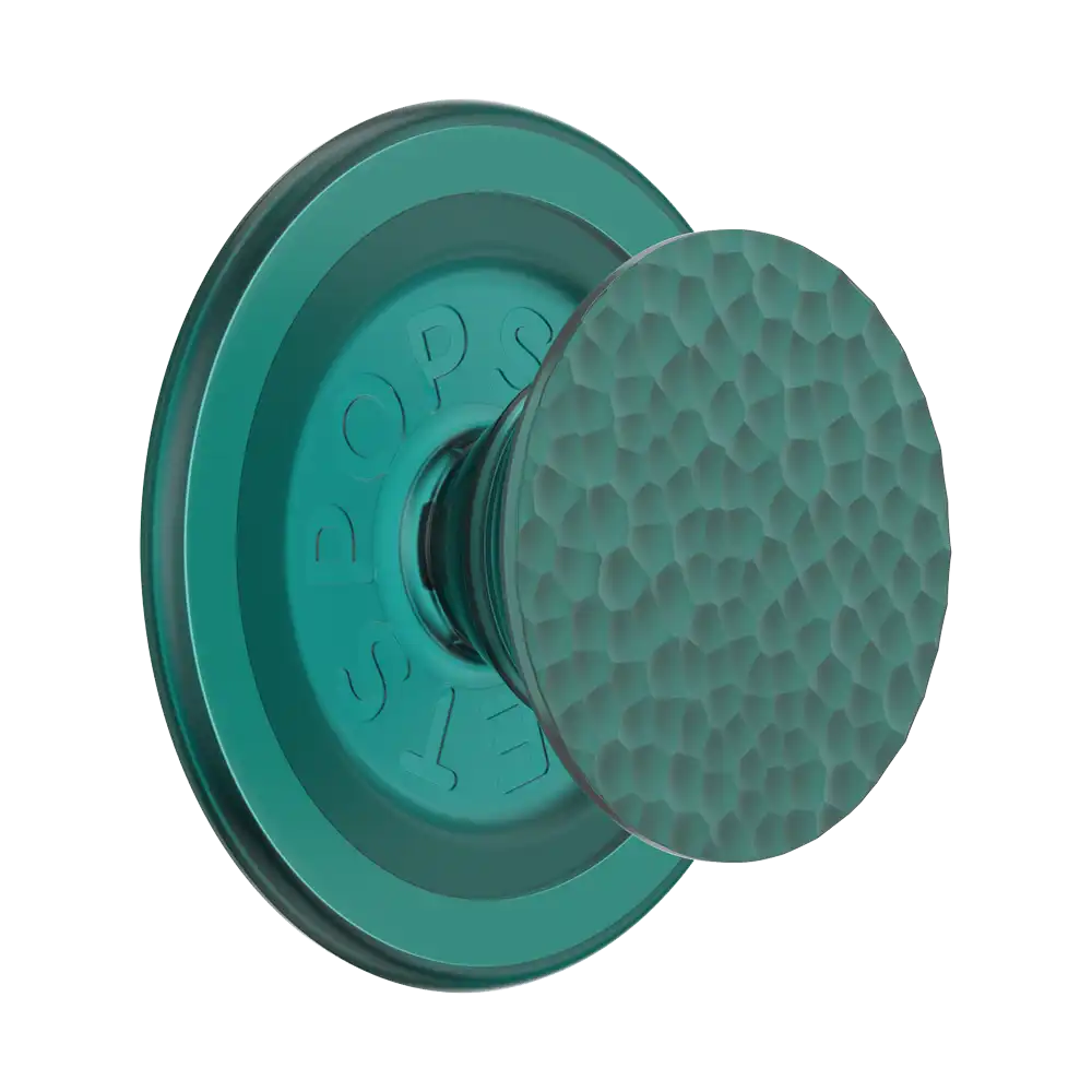 Enamel Hammered Fresh Pine — MagSafe PopGrip