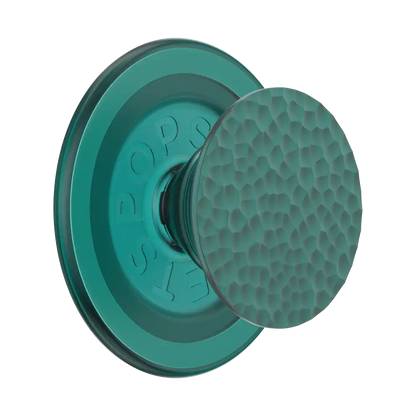 Enamel Hammered Fresh Pine — MagSafe PopGrip