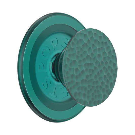Enamel Hammered Fresh Pine — MagSafe PopGrip