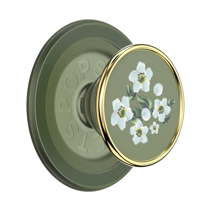 Enamel Rose Noir — MagSafe PopGrip