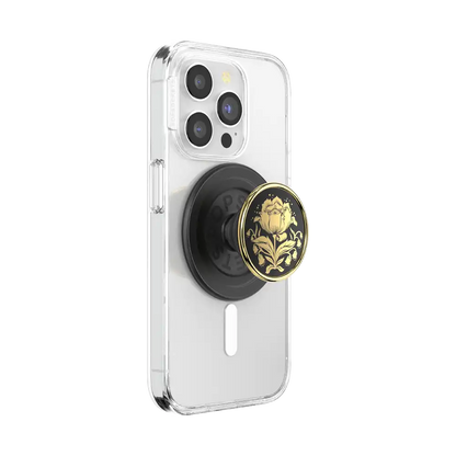 Enamel Rose Noir — MagSafe PopGrip