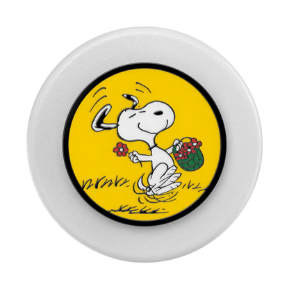 Enamel Snoopy Skip — MagSafe PopGrip