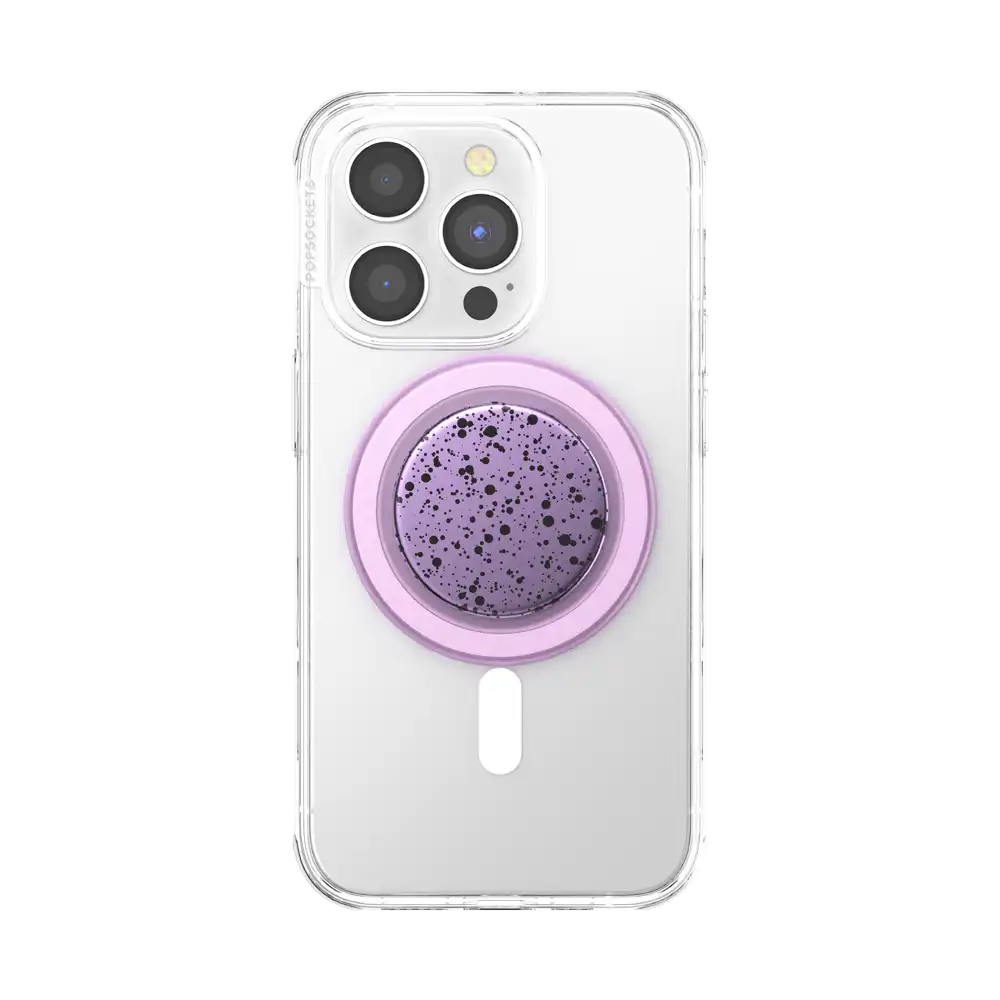 Aluminum Sugar Plum Speckle — MagSafe PopGrip