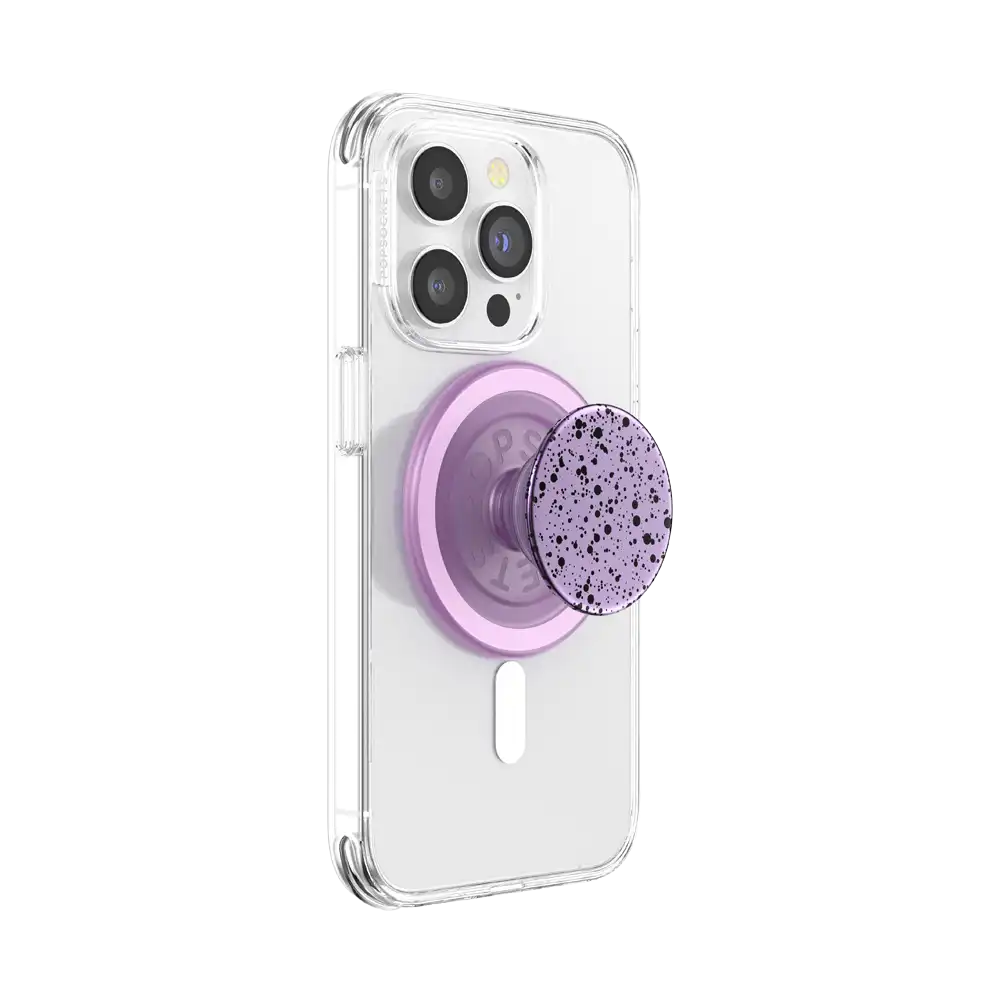 Aluminum Sugar Plum Speckle — MagSafe PopGrip
