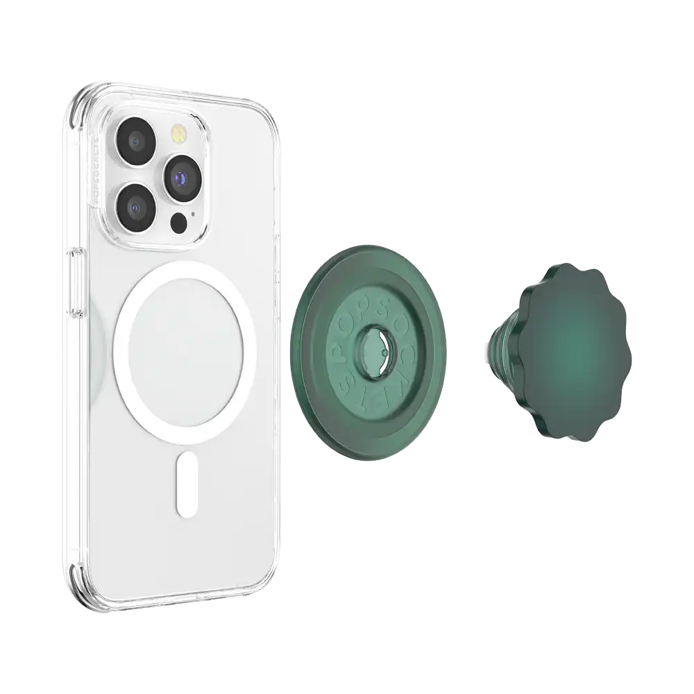 Molded Flower Fresh Pine — MagSafe PopGrip