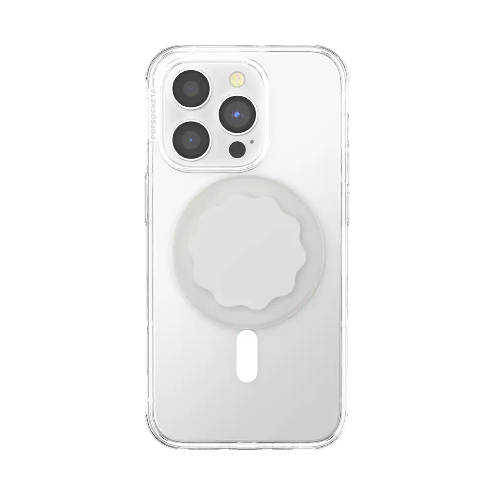 Molded Flower Horchata — MagSafe PopGrip