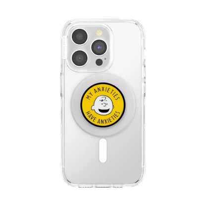 Enamel Snoopy Skip — MagSafe PopGrip
