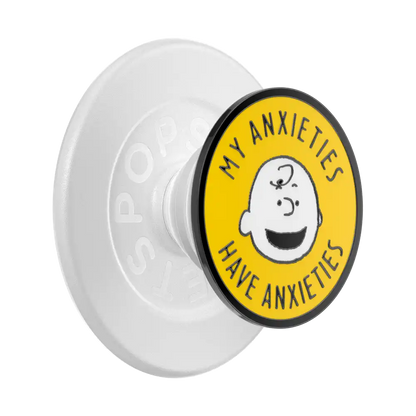 Enamel Snoopy Skip — MagSafe PopGrip