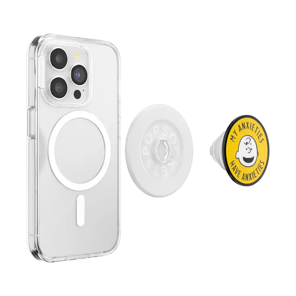Enamel Snoopy Skip — MagSafe PopGrip