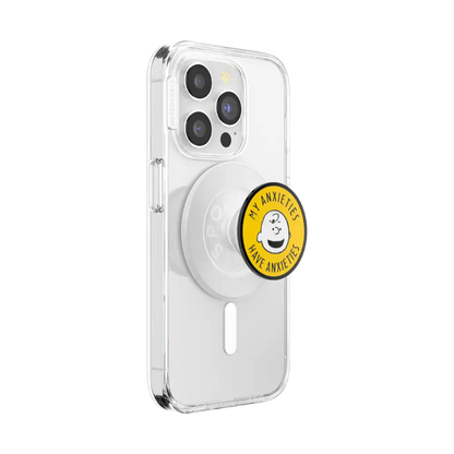 Enamel Snoopy Skip — MagSafe PopGrip