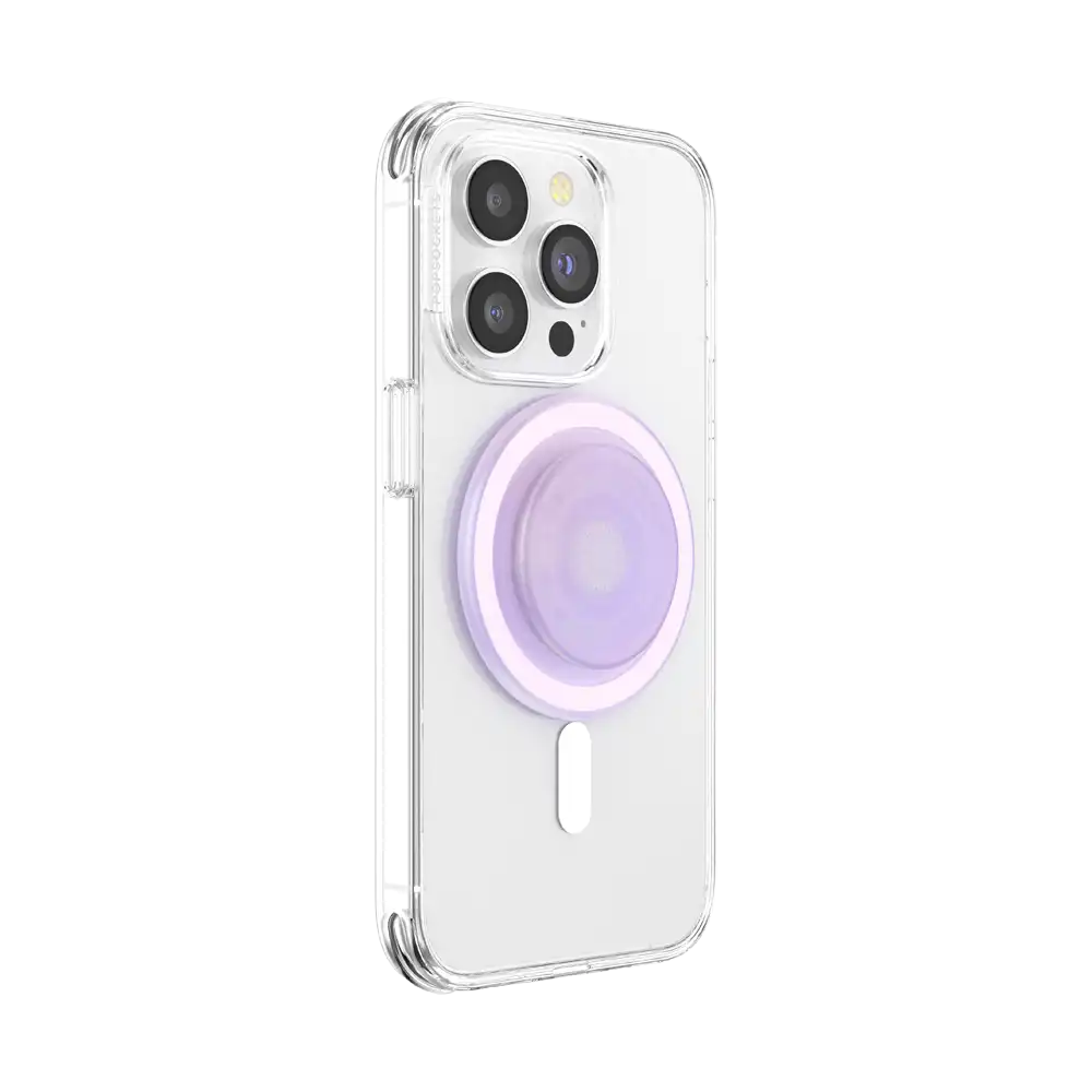 White Opalescent — MagSafe PopGrip