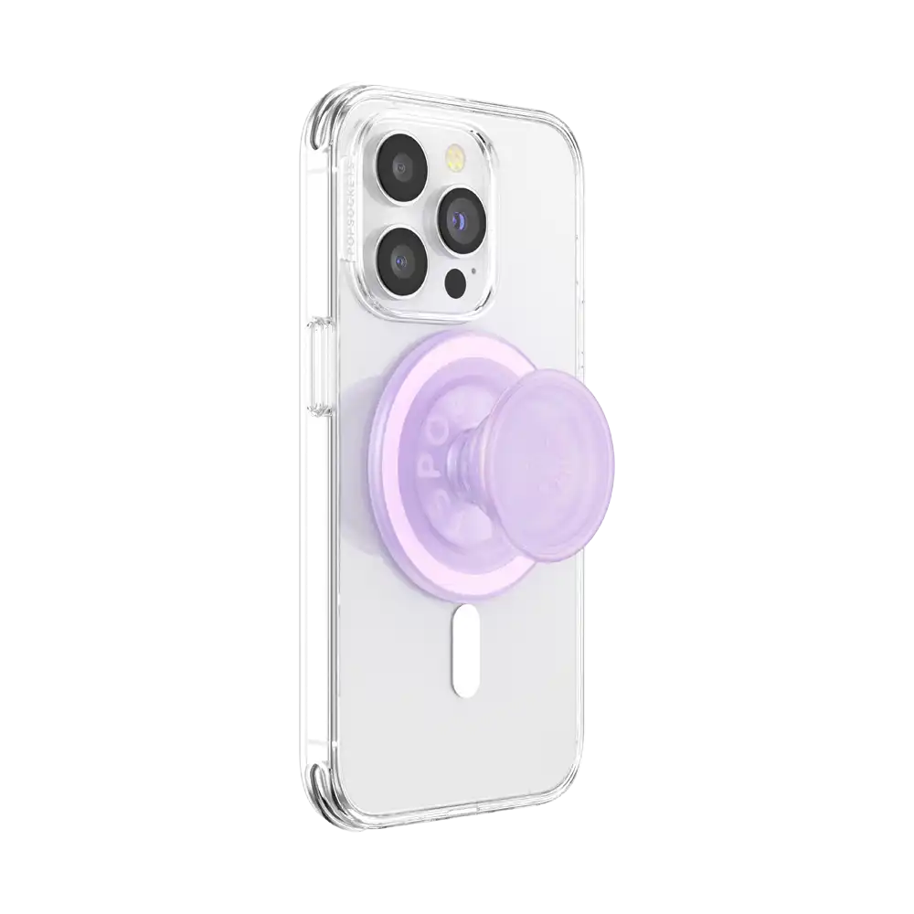 White Opalescent — MagSafe PopGrip