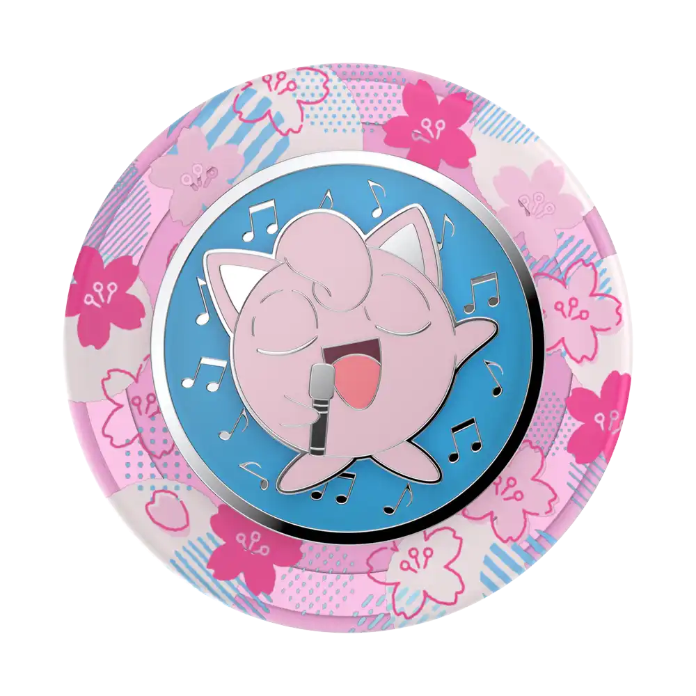 Enamel Spinner Jigglypuff's Disarming Voice — MagSafe PopGrip