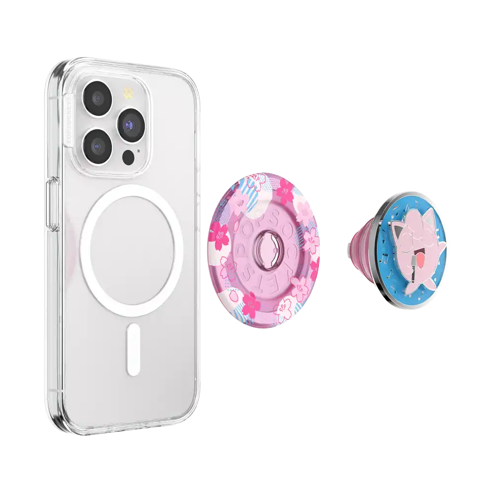 Enamel Spinner Jigglypuff's Disarming Voice — MagSafe PopGrip