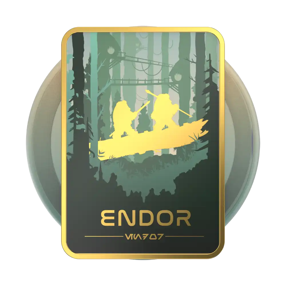 Enamel Welcome To Endor — MagSafe PopGrip