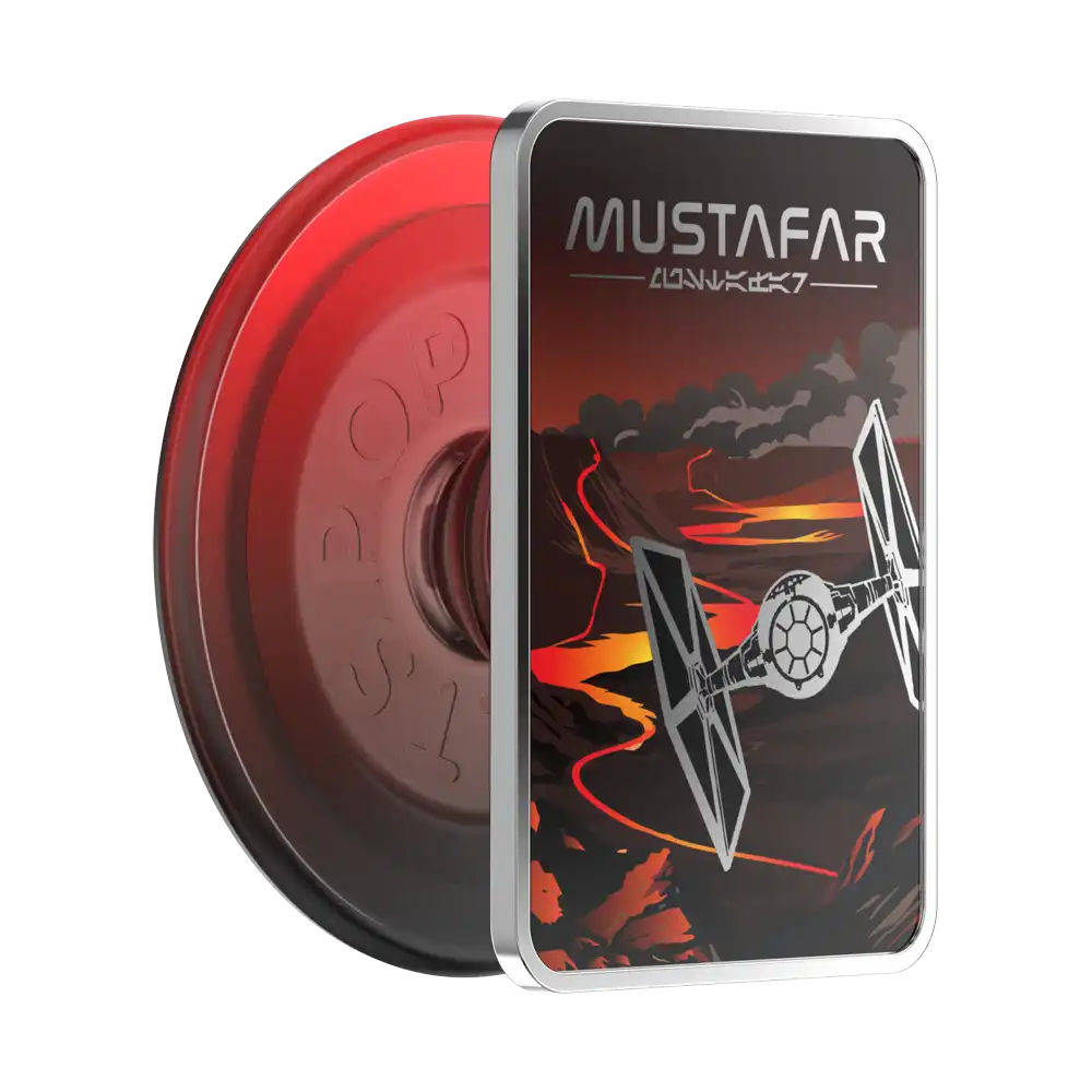 Enamel Welcome To Mustafar — MagSafe PopGrip