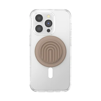 Enamel Latte Cut — MagSafe PopGrip