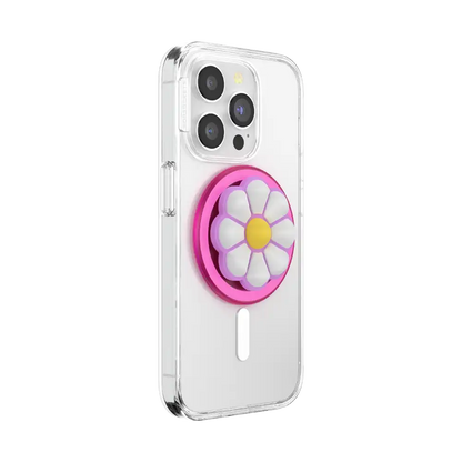 PopOut Doodle Daisy Boca — MagSafe PopGrip
