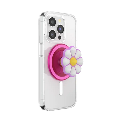 PopOut Doodle Daisy Boca — MagSafe PopGrip