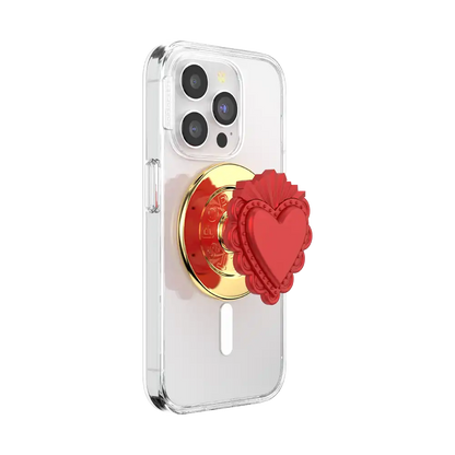 PopOut Sacred Heart — MagSafe PopGrip