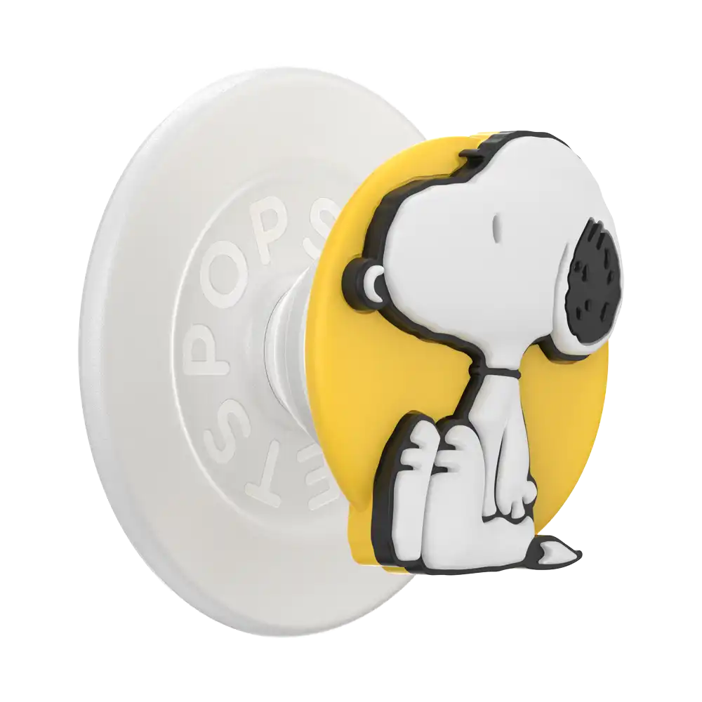 PopOut Sitting Snoopy — MagSafe PopGrip