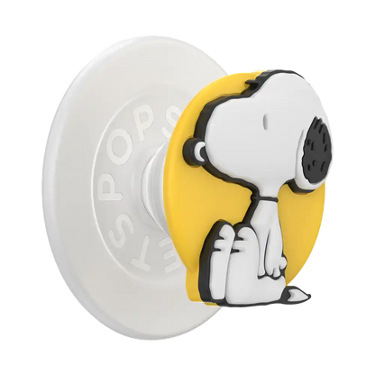 PopOut Sitting Snoopy — MagSafe PopGrip