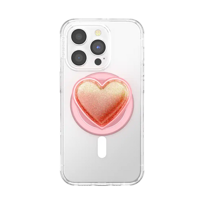 Squishy Tidepool Heart Pinky — MagSafe PopGrip