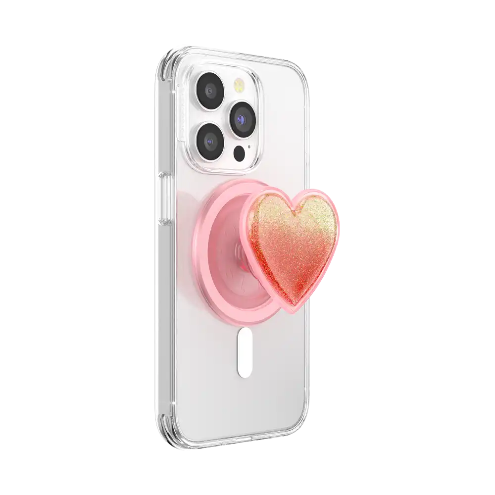 Squishy Tidepool Heart Pinky — MagSafe PopGrip