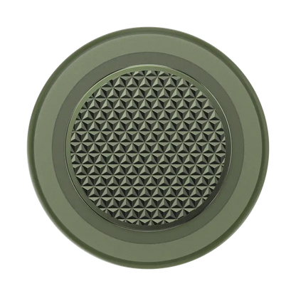 Olive Triangle Knurl — MagSafe PopGrip