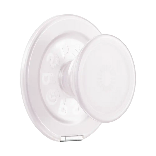 White Opalescent — MagSafe Kick-Out Grip & Stand
