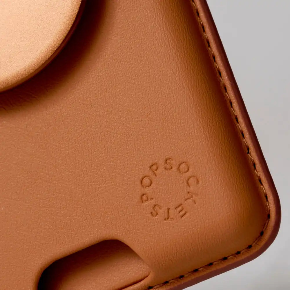 Cognac — Softgoods MagSafe PopWallet+